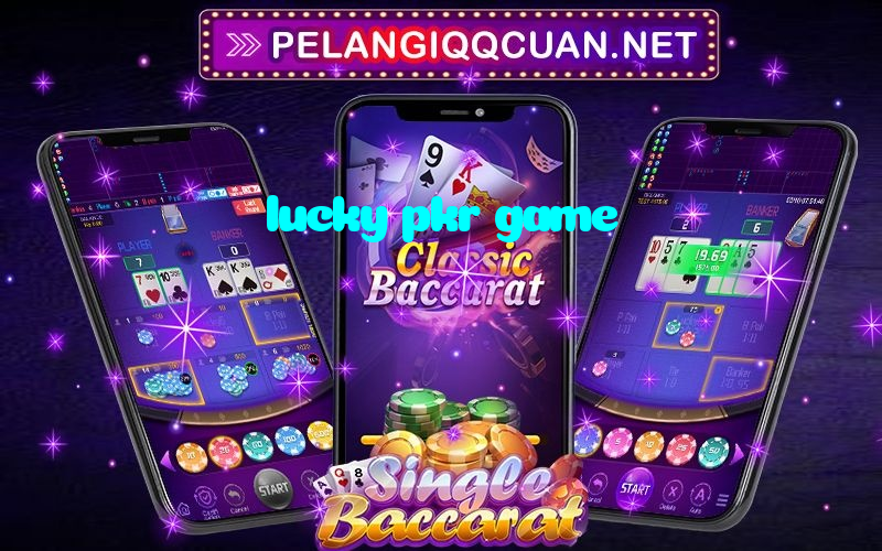 lucky pkr game casino presented on mobile device in Pakistan with slots and live games